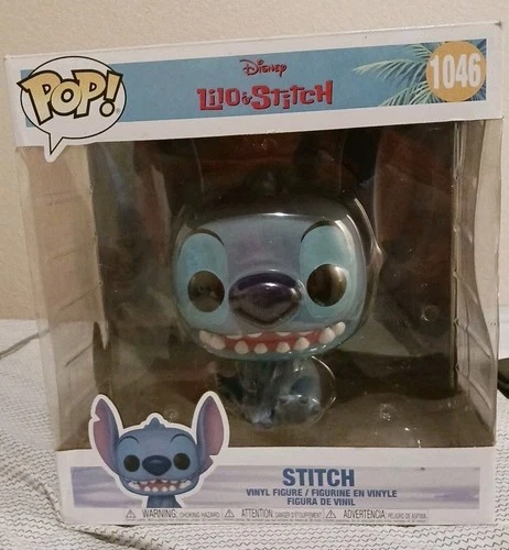 Funko Pop Jumbo Disney Stitch #1046 Lilo & Stitch 10” Vinyl Figure NIB