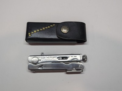 Leatherman Crunch Stainless Steel Pat Pending Multi-tool w/Sheath 0200 Date Code