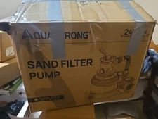 NEW AQUASTRONG SFPV120 Sand Filter Pump above Ground Pool 1/2 HP 2500 GPH