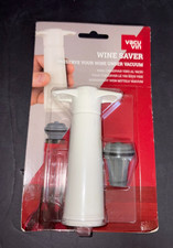Vacu Vin wine vacuum pump Wine Saver Pump with 2 Bottle Stoppers — listing 4