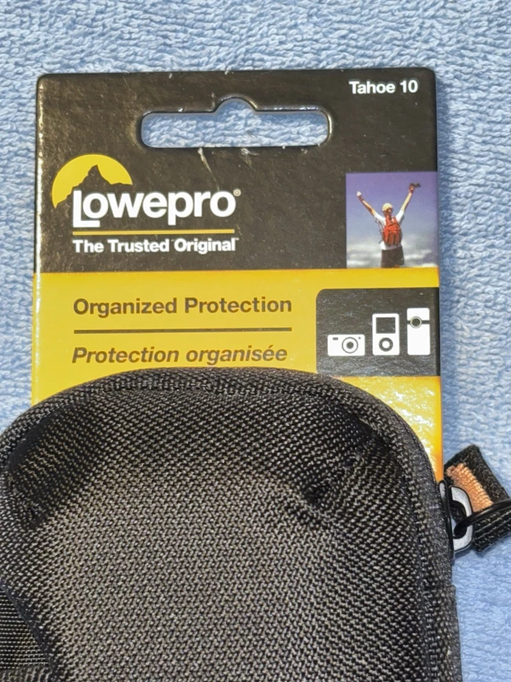 Lowepro Tahoe 10 Small Compact Canvas Camera Bag Belt Loop Zipper Front Pocket - Image 2 of 2