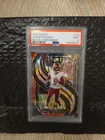 2024 Panini Select - Premier Level Jayden Daniels #112 Black & Red Shock Prizm