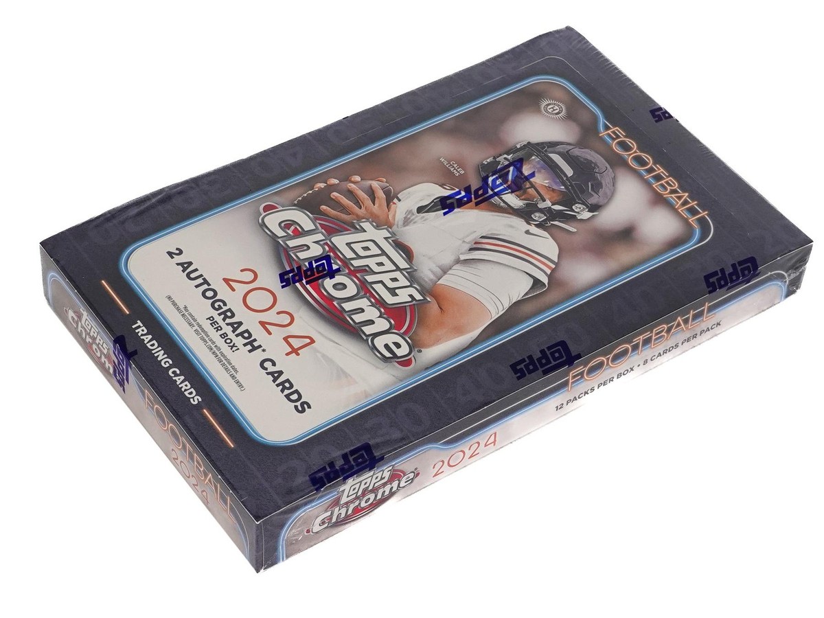 2024 TOPPS CHROME FOOTBALL HOBBY BOX for sale online | eBay