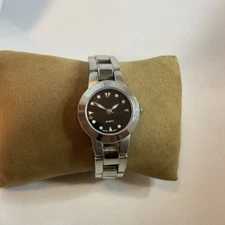 Minimalist Industrial Women's Watch Silver Tone – New Battery