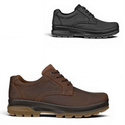 Ecco Rugged Track 25 Herren Leder Wasserdicht Freizeit Wanderschuhe