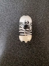 VINTAGE RETIRED SPIN MASTER 2003 MIGHTY BEANZ SERIES 1 BEAN THE 41 ZEBRA BEAN