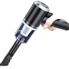 Wireless Handheld Vacuum Cleaner Small USB Portable for Auto Home Black