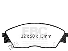 For 1988-1990 Honda Prelude Brake Pad Set Front EBC 37635CHNB 1989 2.0 S