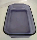Pyrex Vintage Amethyst Purple Tinted Baking Casserole Dish 233 3Qt 13x9x2 1990's