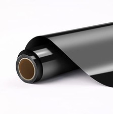 Black Permanent Adhesive Vinyl Roll for Craft Cutting