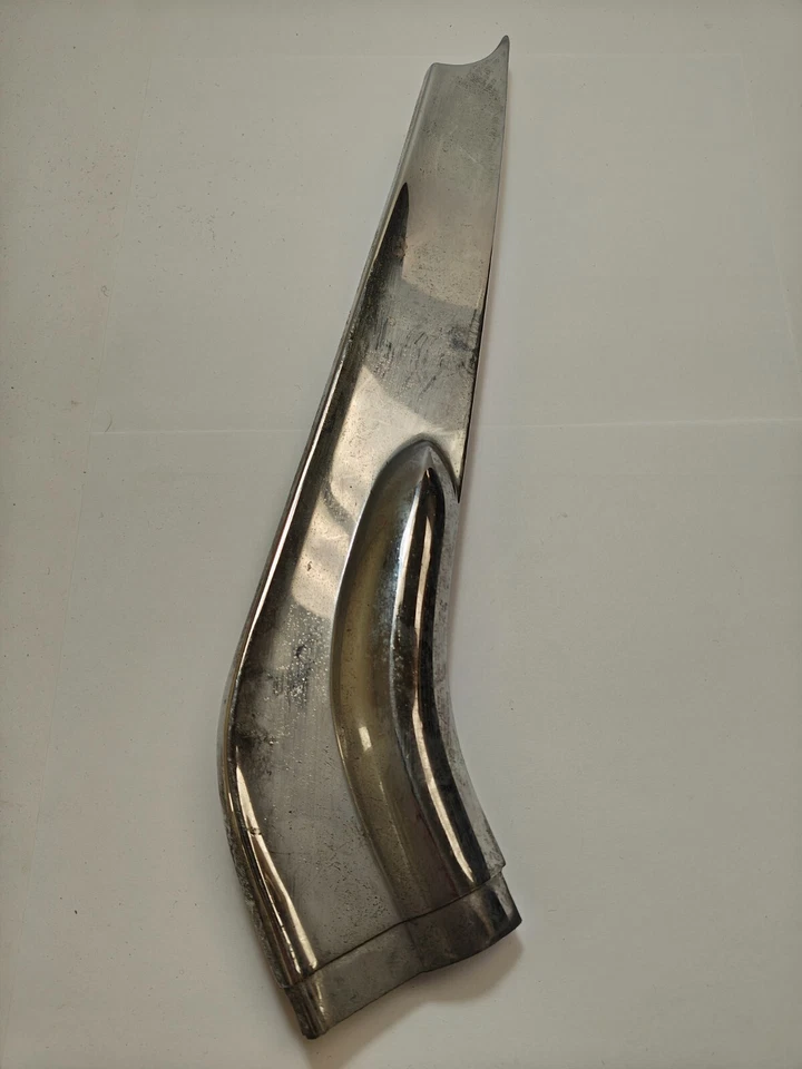 1956 DeSoto Right Passenger Side Quarter Panel Chrome Molding Trim 1621352 NOS. - Image 3 of 4
