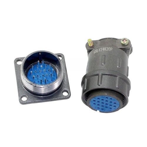 1Pc Aviation Connector Plug Connector CX24 Circular Connector 12/19/20/26Pin - Picture 11 of 12