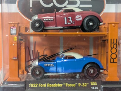 M2 Machines Auto-Lift 2 Pack Ford Roadster Foose P-32 NEW Walmart