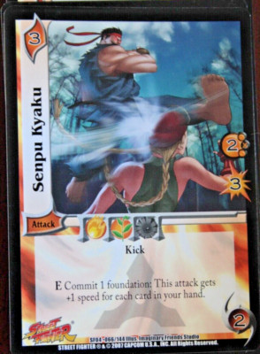 UFS Street Fighter Attack- ''Senpu Kyaku'' Set SF04