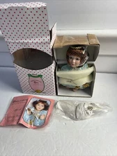 Treasury Porcelain Doll March Birthstone Collection Paradise Galleries