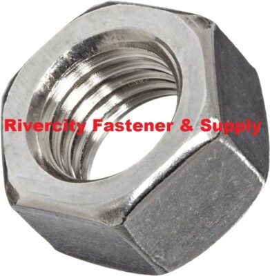 1/4-20 Stainless Steel Coarse Thread Hex Nuts 1/4x20 Nuts 1/4 x 20 Nut