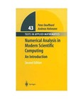 Numerical Analysis in Modern Scientific Computing: An Introduction, Andreas Hohm
