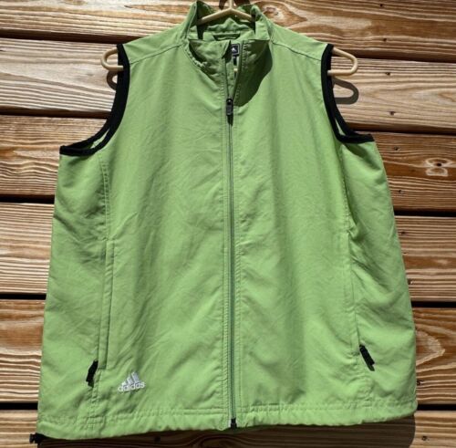 Adidas ClimaProof Mint Green Vest Full Zip Women’s Size Medium