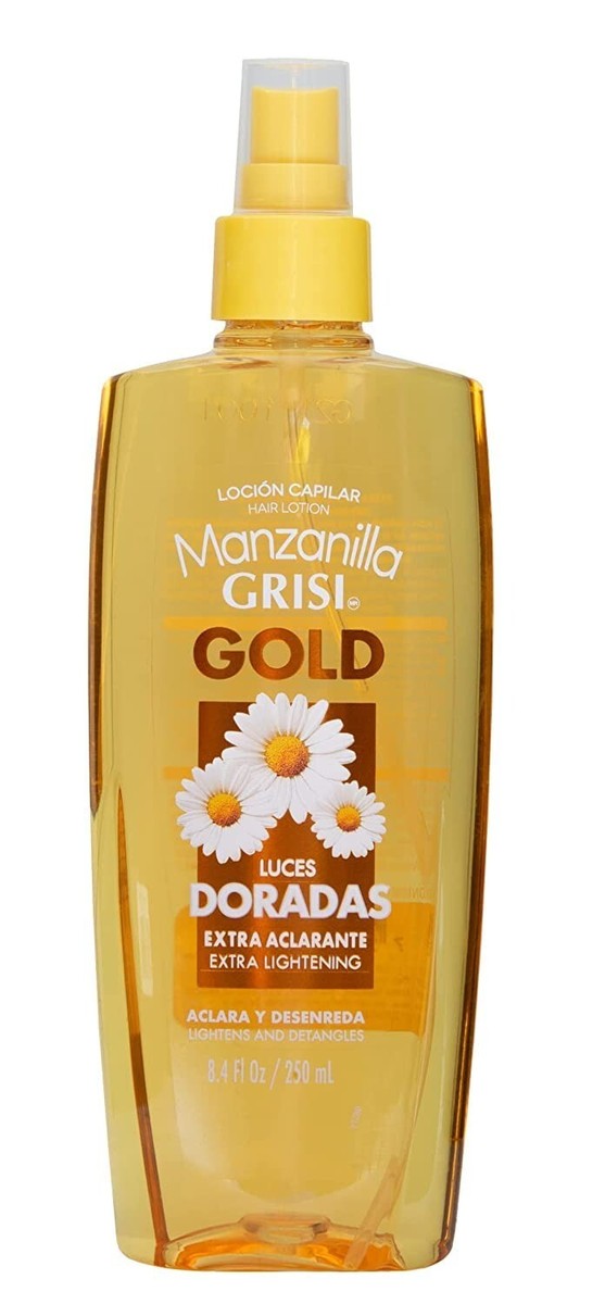 Manzanilla Grisi Hair Lotion Gold, Hair Lotion with Chamomile