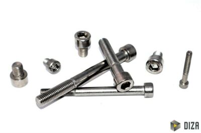 Zylinderschrauben mit Innensechskant DIN 912 Edelstahl V4A M3 M4 M5 M6 M8 M10