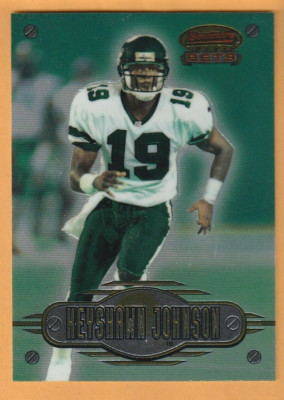 Keyshawn Johnson New York Jets 1996 Bowman's Best Bets #1 USC Trojans 11B