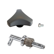 1 pcs Gray Door Handle Knob Kit for Electrolux Wascomat Washer 472992033, 992033