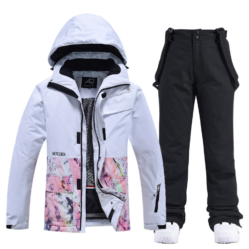 New Fashion Color Ski Suit Men Women Windproof Snowboarding Jackets Pants Snow - Picture 8 of 42