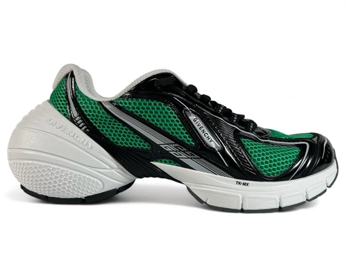 Givenchy Green TK Runners Sneakers US 15, EU 48 Made in Italy