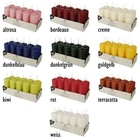 Pillar candles Ø 40 mm, 90 mm Christmas candle block decorative candle table decoration party candle