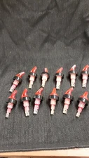 Lot of 12 LIQUOR BOTTLE POUR SPOUT  MEASURED Precision Posi Pourer