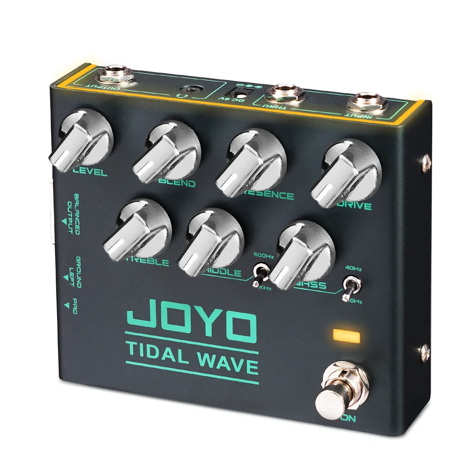JOYO Classic Bass Tone of "90s Bass Guitar Preamp Pedal 3-band EQ Reduce Noise - Image 3 of 4
