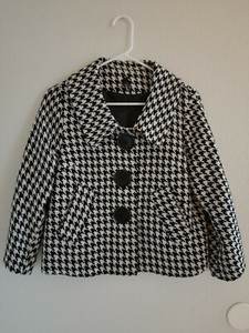 cropped swing jacket