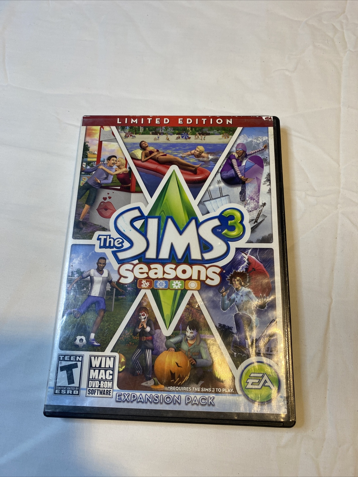 Sims 3: Seasons Expansion Pack Limited Edition (Windows/Mac, 2012 ...