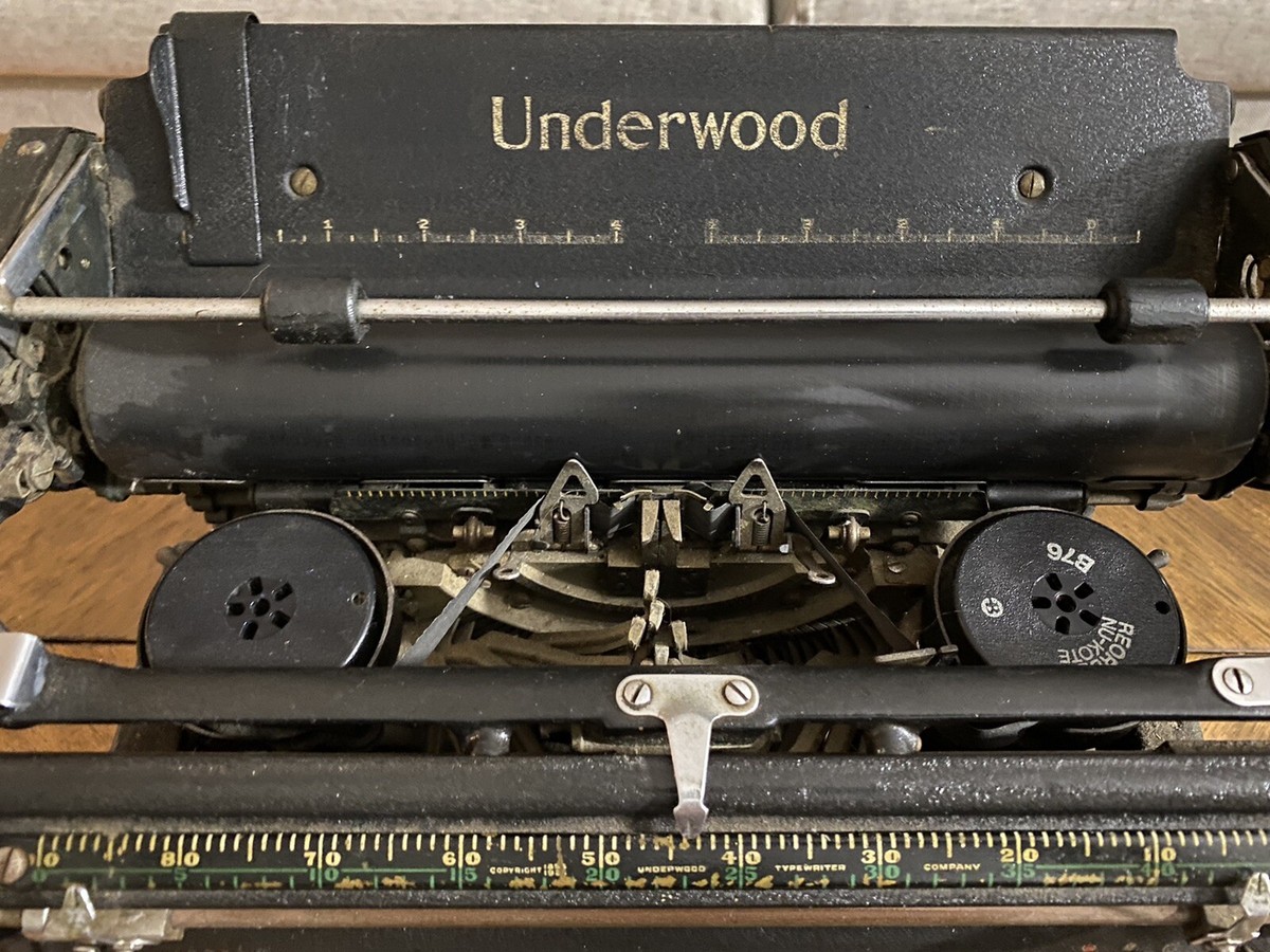 Vintage 1923 Underwood Standard Typewriter | eBay