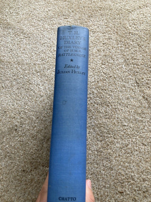 T.H. Huxley's Diary of the Voyage of H.M.S. Rattlesnake - 1st Hardcover 1935