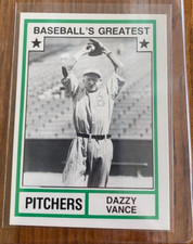 Dazzy Vance - 1982 TCMA Baseball's Greatest Pitchers Card #38