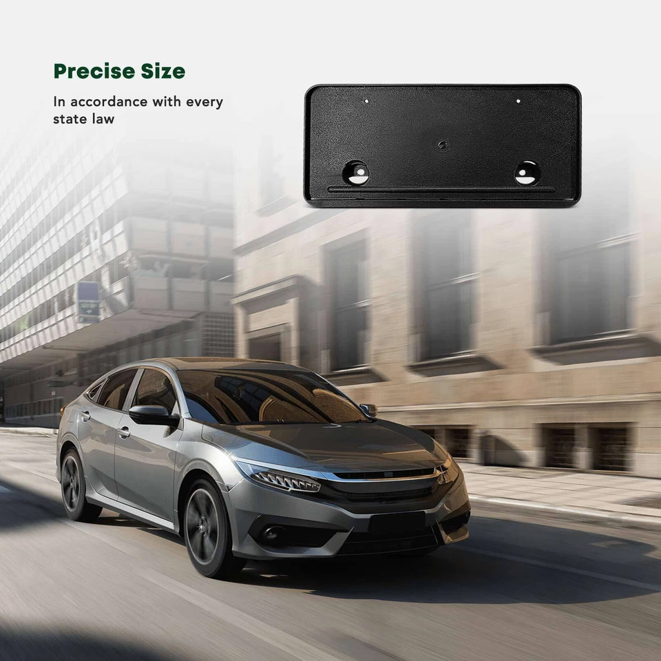 Soporte de matrícula delantero para Ford Explorer 1995 1996 1997 1998 F5TZ17A385D Foto 3 de 4