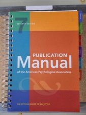 Publication Manual - Spiral-bound, by America...