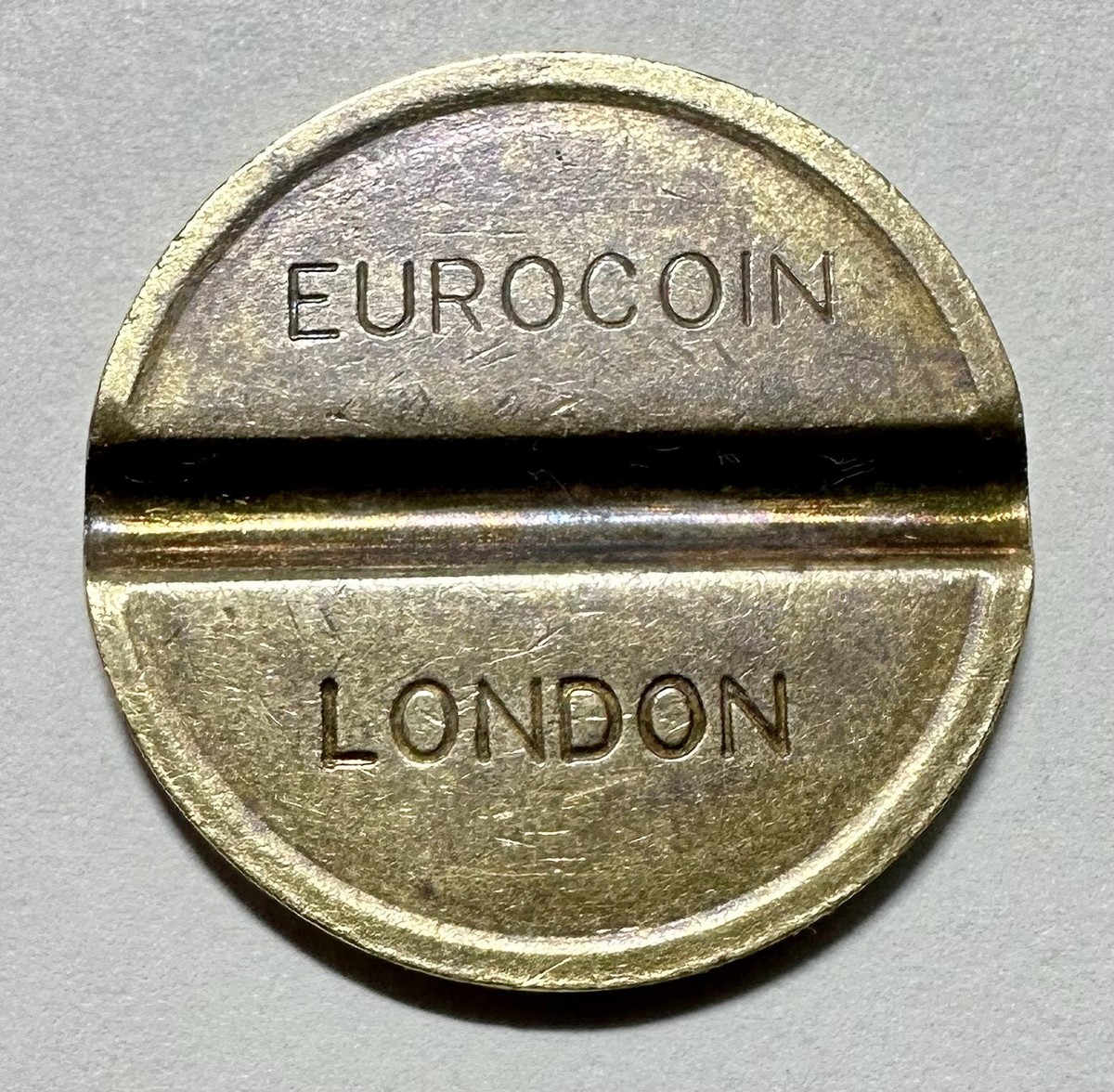 Rare United Kingdom Eurocoin London Machine Token - Single