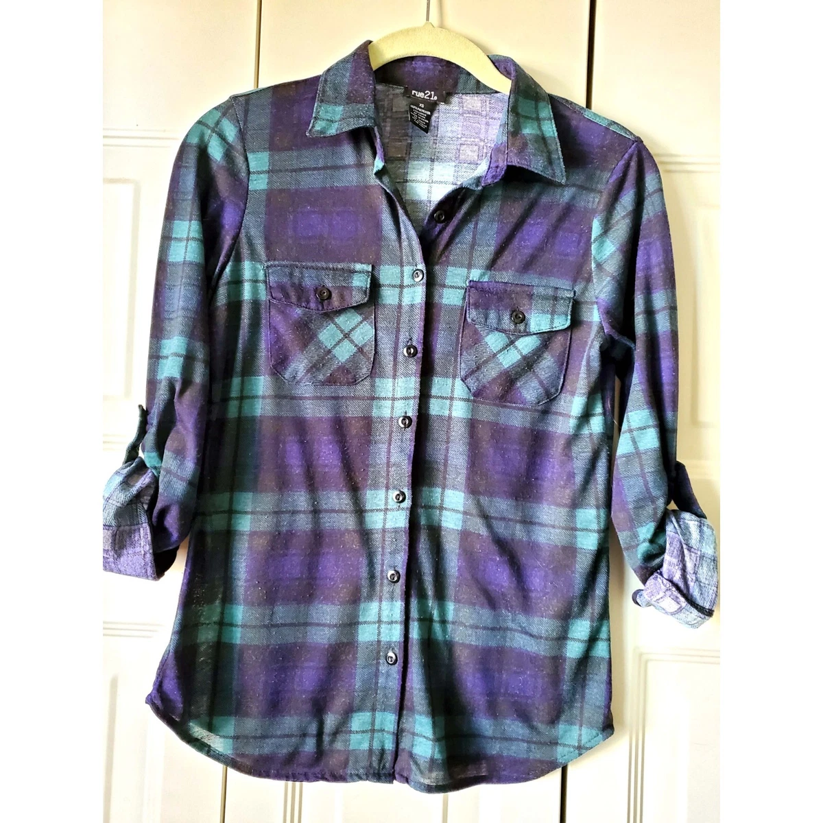 rue 21 plaid shirt