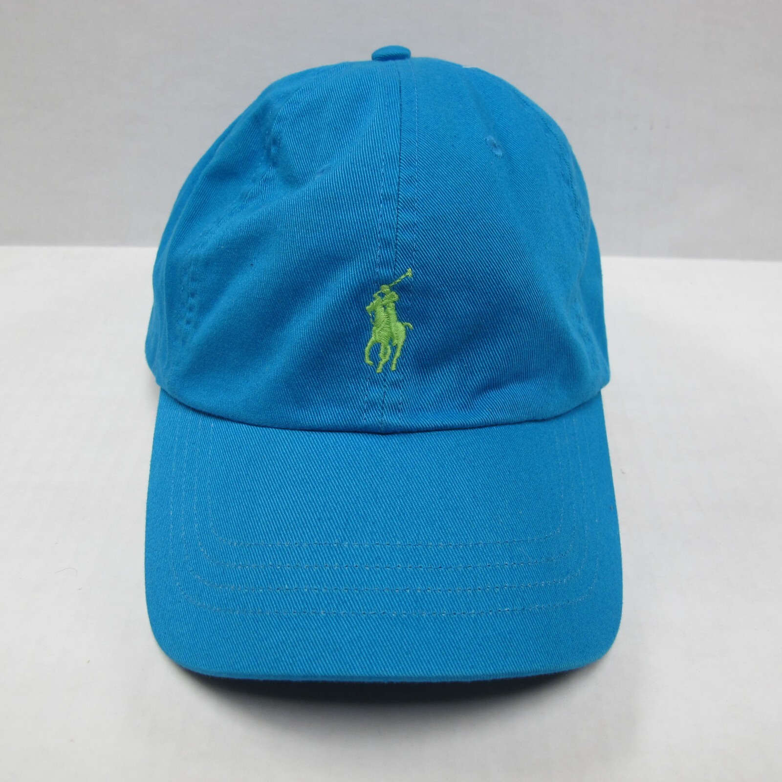 Cappello Polo Ralph Lauren blu taglia unica scivolo ricamato piccolo pony
