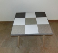 Beistelltisch Couchtisch  LG-HI-Macs CORIAN  quadratisch Unikat