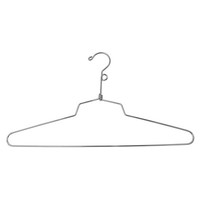 Hangers 150 Metal Chrome Dress Shirt Retail Salesman Sample Security Loop 18 Hangers 150 Metal Chrome Dress Shirt Retail Salesman Sample Security Loop 18