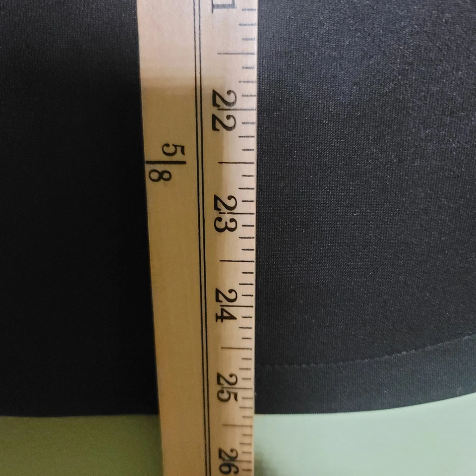 Womens Black Scuba Jacket Full Zip Pocket Mock Neck Casual Neutral Stretch ETC 2 - Image 4 of 4