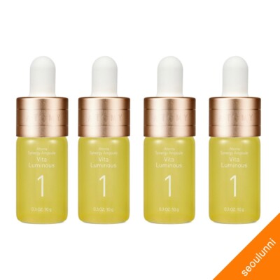 ATOMY Synergy Ampoule Vita Luminous 10g x 4 pcs Set Korean Skincare Cosmectics