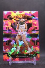 Kalani Brown #10 2024 Panini Select WNBA Pink Ice Prizms Dallas Wings