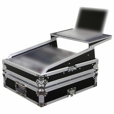 Odyssey FZGSMX1912 Universal 12U Rack Mountable Slanted Mixer Flight Case