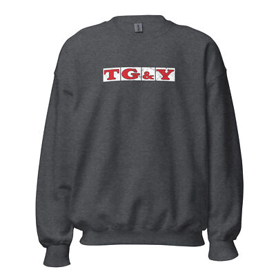 TG&Y Stores Unisex Retro Crewneck Sweatshirt Bygone Brand