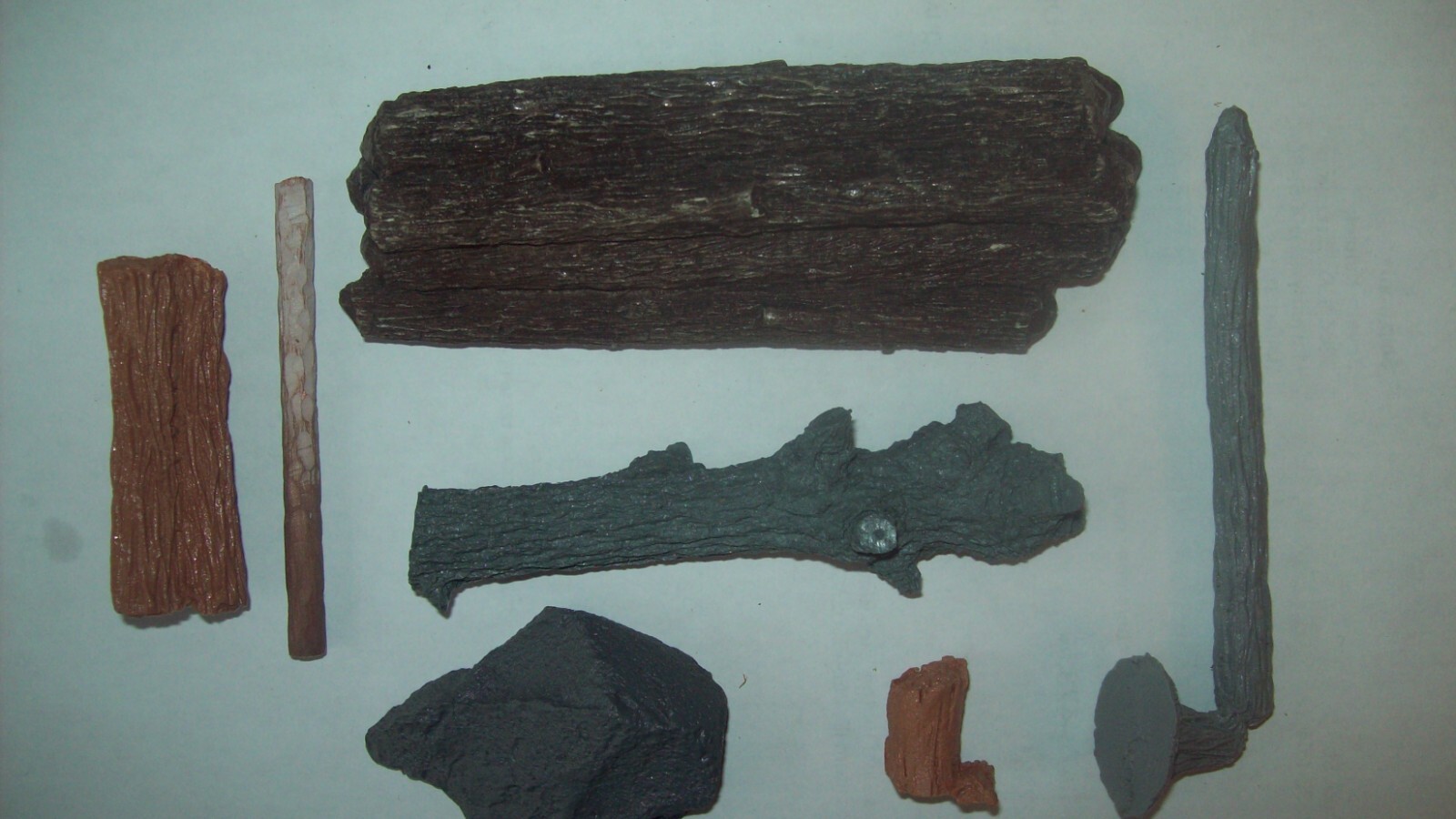 Barzso Treasure Chest Lot, seve assorted HTF landscape accy's, various