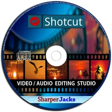 NEW & Fast Ship! Shotcut Video / Audio Professional Editor & Publishing Studio